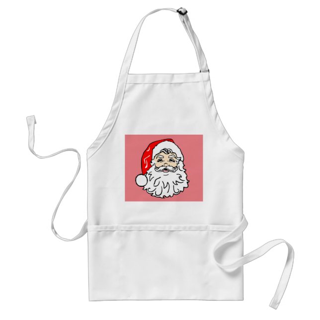 AVENTAL SANTA CLAUS CHRISTMAS KITCHEN APRONS (Frente)