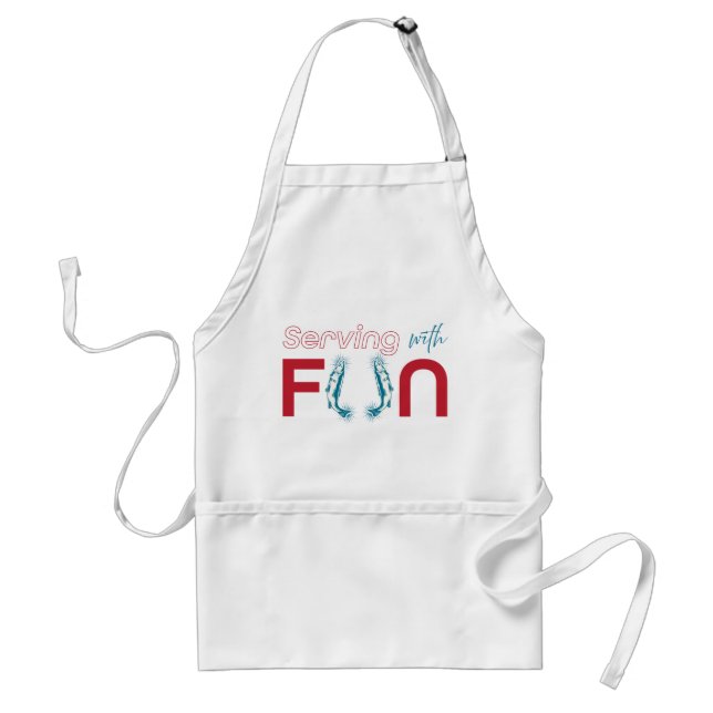 Avental Sardine Apron para Foodies & Hosts (Frente)
