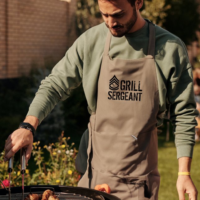 Avental Sargento Grill Apron (Criador carregado)