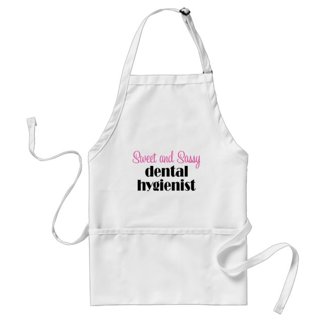 Avental Sassy do higienista dental (Frente)