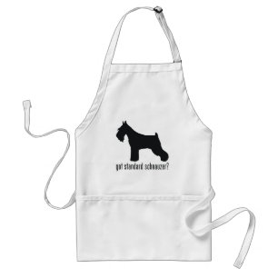 Avental Schnauzer padrão