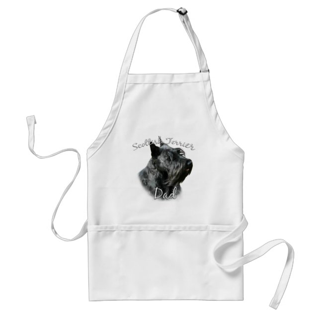 Avental Scottish Terrier (blk) Pai 2 (Frente)