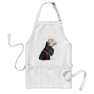 Avental Scottish Terrier Chef