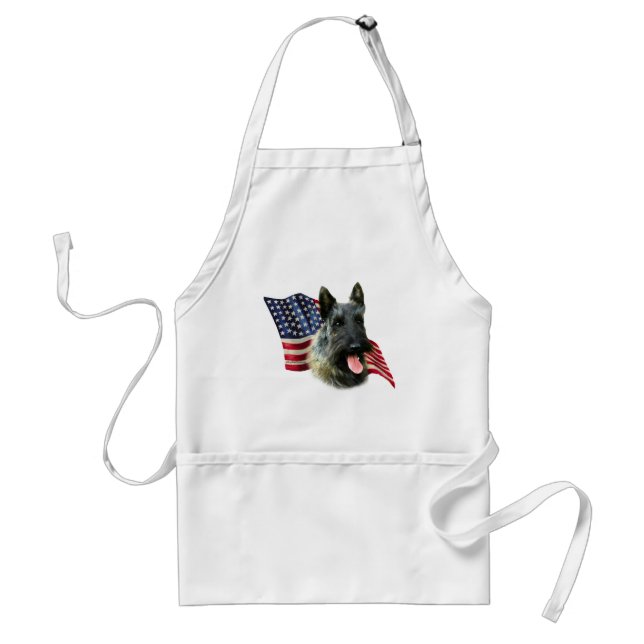 Avental Scottish Terrier (indle) Flag (Frente)