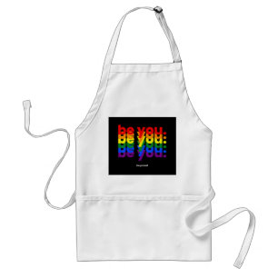 Avental Seja Você Seja Orgulhoso LGBTQ Orgulho Arco-íris L