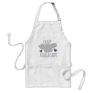 Avental Senhora louca do Koala