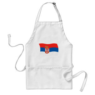 Avental Sérvia Flag Apron