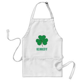 Avental Shamrock Green Clover Ireland Celular Irish Name