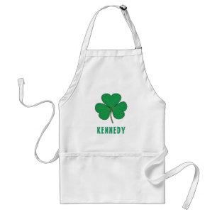 Avental Shamrock Green Clover Ireland Celular Irish Name