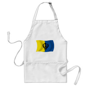 Avental Sikhism Flag Apron