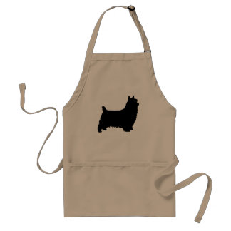 Avental Silky Terrier Silhouette