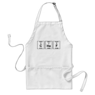 Avental Símbolos do elemento Chef Apron