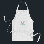 Avental simple minimal add name monogram green pink blue t<br><div class="desc">beautiful design</div>