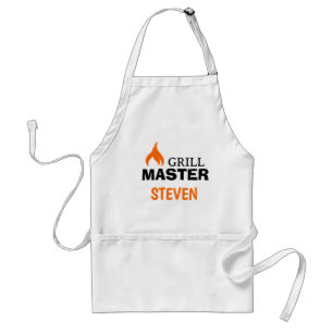Avental SIZLE! Apron Mestre de Grill Personalizado 🍔