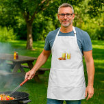 Avental Skewers de churrasco e Cookout de Verão de Cerveja<br><div class="desc">Prepare-se para elevar o seu jogo de grelhação com o nosso avental divertido e vibrante, com um gráfico divertido de duas pinças de cerveja congeladas, ao lado de uma placa de regador bucal de comida de churrasco! Este avental é perfeito para churrascos de quintal, festas personalizadas ou qualquer aventura cozinhar...</div>