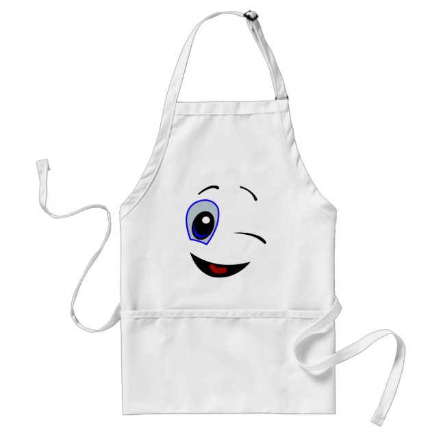 AVENTAL SMILEY FACE DE INVERNO (Frente)