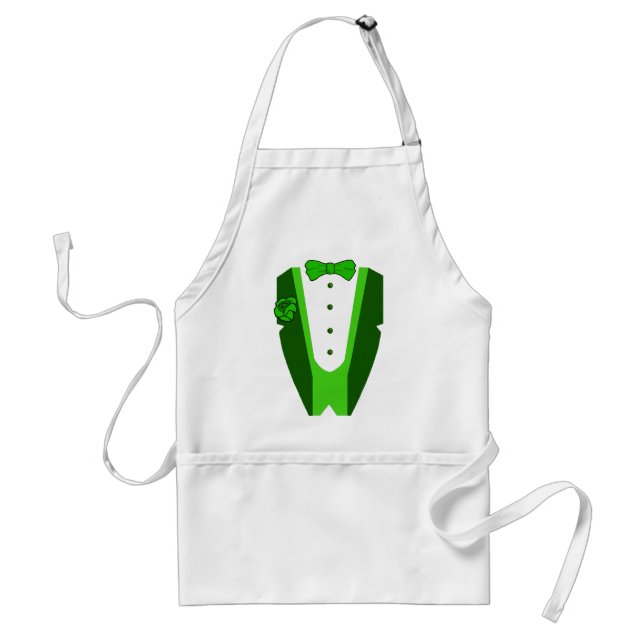 Avental Smoking do dia de St Patrick (Frente)