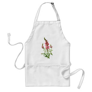 Avental Snapdragon Rosa Desenhado Da Natureza