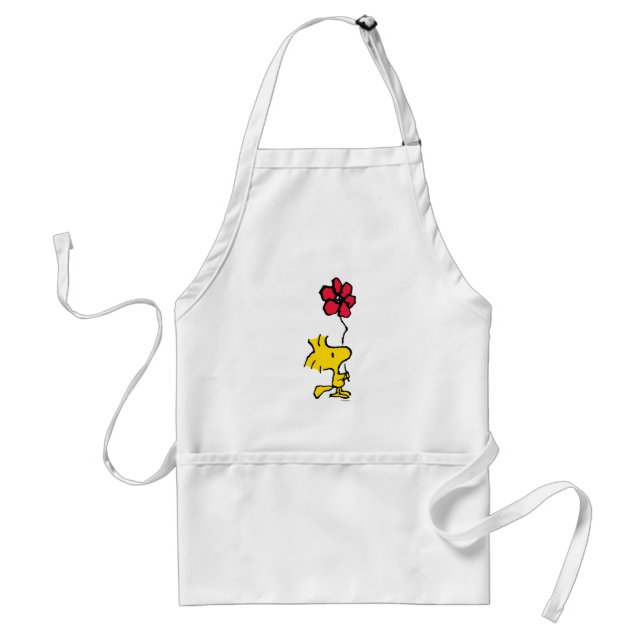 Avental Snoopy So Sweet Flower Pattern (Frente)