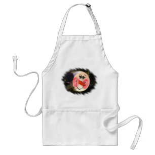 Avental Snowman Face Apron