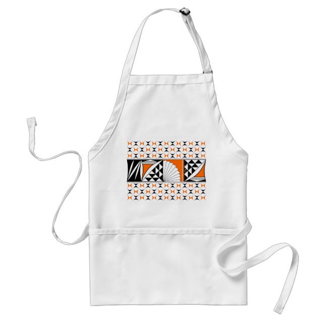 Avental Sol Sudoeste em Laranja (Frente)