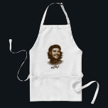 Avental Sorriso "cozinheiro chefe " de Che Guevara<br><div class="desc">Avental da revolução do cozinheiro chefe. Ilustração de Digitas de um Ernesto de sorriso Che Guevara.</div>
