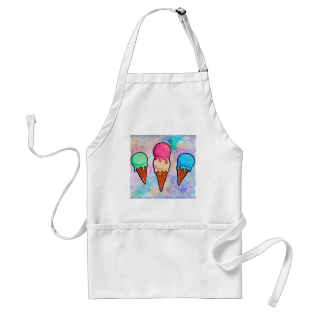 Avental Sorvete Cones Apron (Frente)