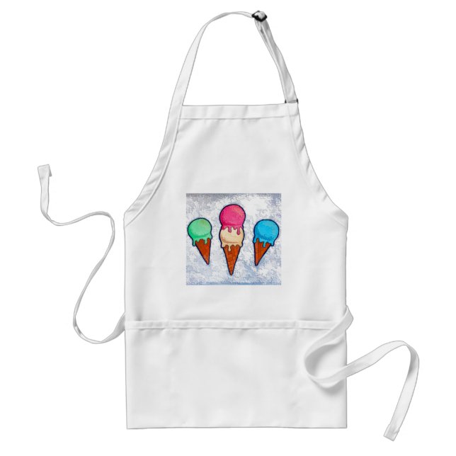 Avental Sorvete Cones Apron (Frente)