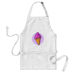 Avental Sorvete de Cartoon Bonito Cone