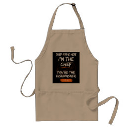 Avental Sou o Chef Apron