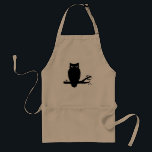 Avental Spooky Owl Silhouette<br><div class="desc">Spooky Night Owl</div>