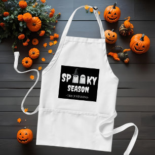 Avental Spooky Season Apron - Presente de Cozinha Dia de a