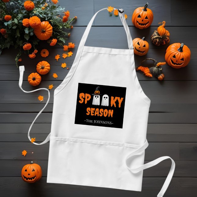 Avental Spooky Season Apron - Presente de Cozinha Dia de a (Criador carregado)