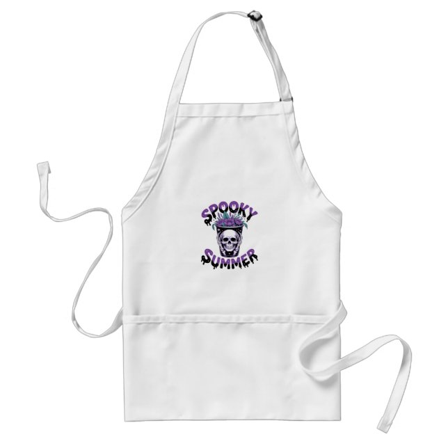 Avental Spooky Summer Skeletonsummerbetween (Frente)