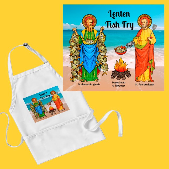 Avental SS. Andrew & Peter's Fish Fry Cookout (Criador carregado)