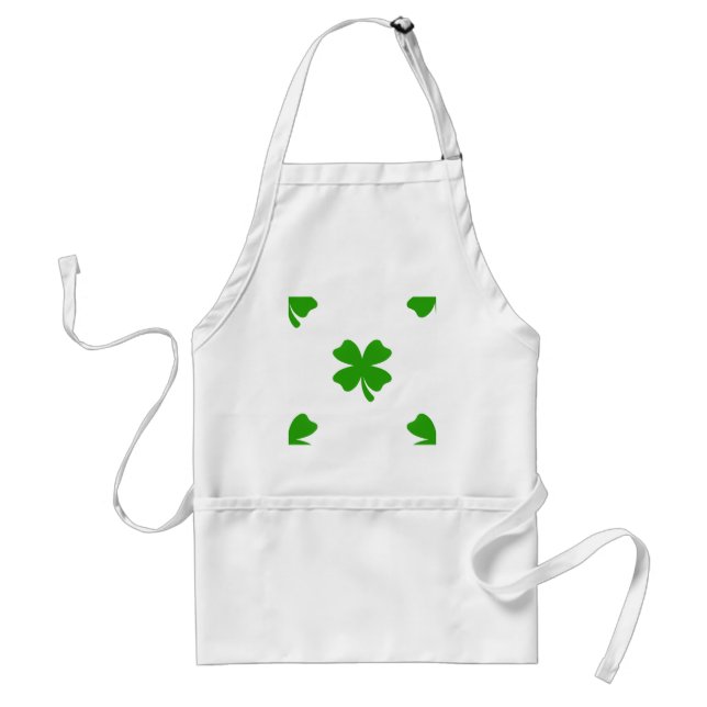 Avental st patricks clover emoji (Frente)
