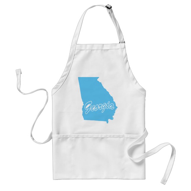 Avental State Georgia Adult Apron (Frente)