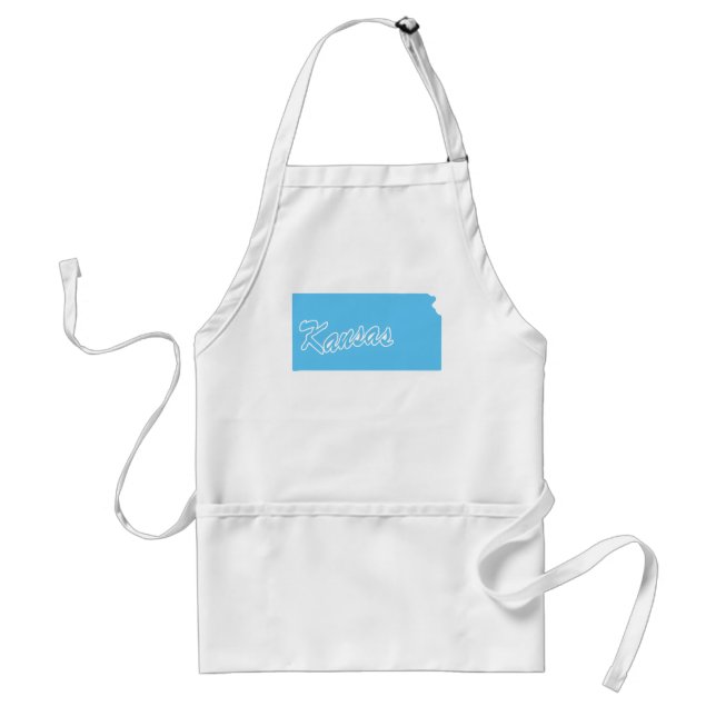 Avental State Kansas Adult Apron (Frente)