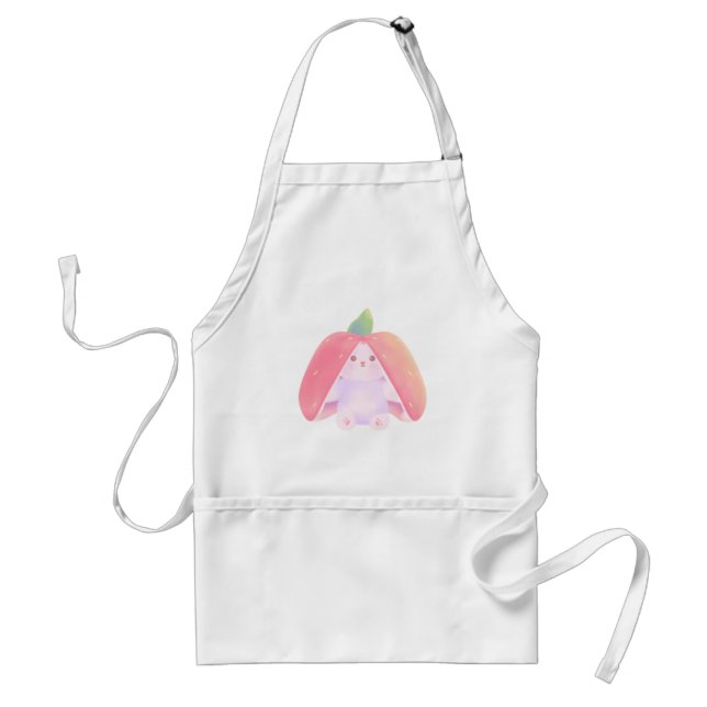Avental Strawberry bunny (Frente)