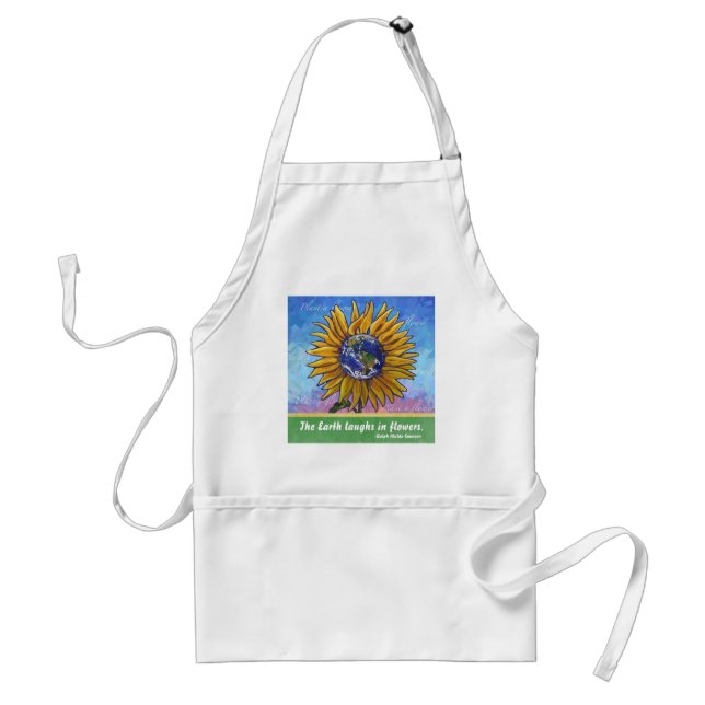 Avental Sunflower Earth Art (Frente)
