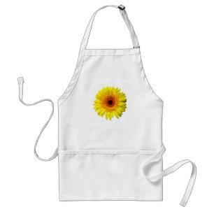 Avental Sunny Yellow Gerbera Daisy