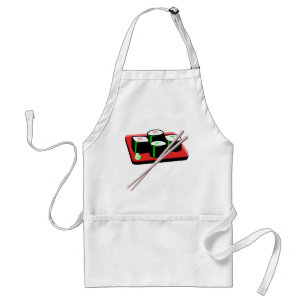 Avental Sushi Chef Apron 1 personalizável - Adicionar seu