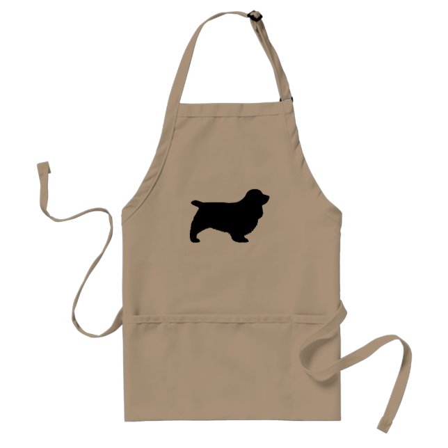 Avental Sussex Spaniel Silhouette (Frente)