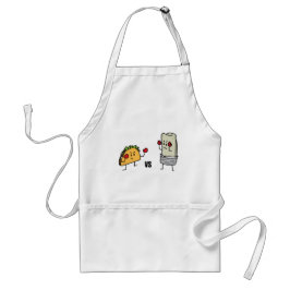 Avental Taco contra o Burrito