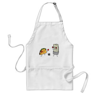 Avental Taco contra o Burrito