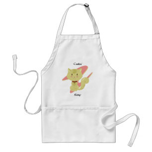 Avental Tan Cat Apron