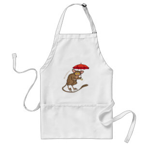 Avental Tarsier bonito com ilustração de desenho de dese