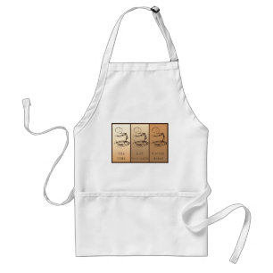 Avental Tea Calcular o tempo, Hot Chocolate, Coffee break