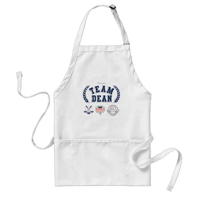 Avental Team Dean Gilmore Girls Design (Frente)