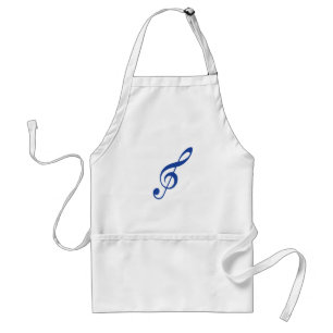 Avental tecla Blue Violin